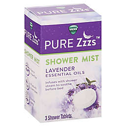 Vicks® Pure Zzzs™ Shower Mist Lavender Essential Oils Shower Tablets (Set of 3)