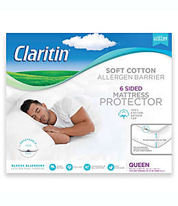 Protector para colchón king de algodón Claritin®