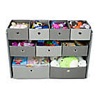 Alternate image 3 for Humble Crew Fabric Multi-Bin Toy Organizer with 9 Storage Bins