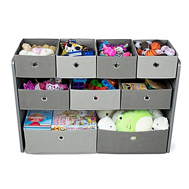 Humble Crew Fabric Multi-Bin Toy Organizer with 9 Storage Bins. View a larger version of this product image.