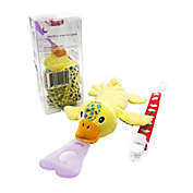 Nissi &amp; Jireh&reg; Duck 4-in-1 Teething Toy and Detachable Pacifier Holder