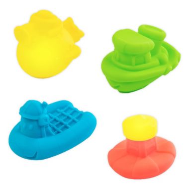 Sassy&reg; 4-Piece Boat and Buoy Bath Toy Set. View a larger version of this product image.