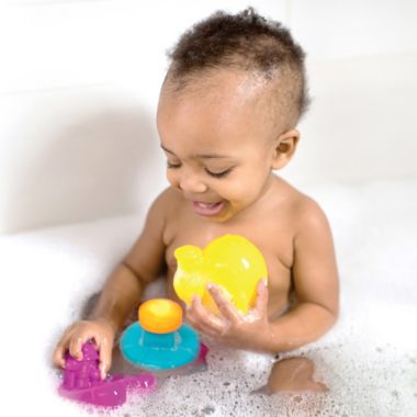 Sassy&reg; 4-Piece Boat and Buoy Bath Toy Set. View a larger version of this product image.