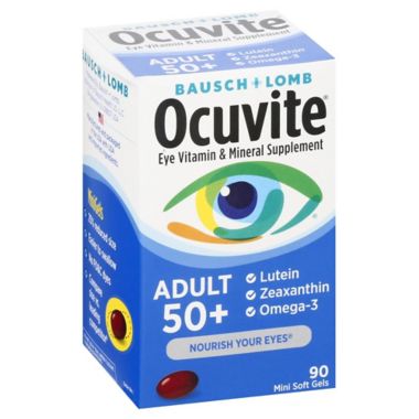 Ocuvite&reg; Adult 50+ 90-Count Soft MiniGels. View a larger version of this product image.