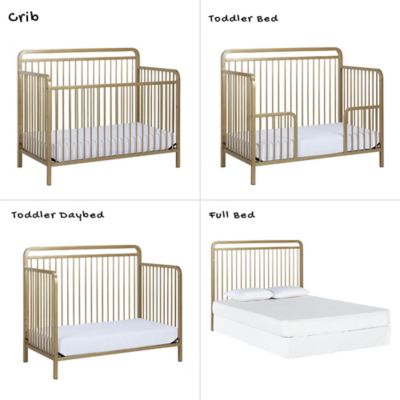 vintage style baby crib