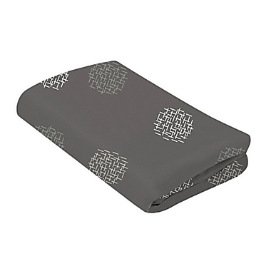 4moms&reg; mamaRoo sleep&trade; 100% Cotton Bassinet Sheet in Grey Crosshatch. View a larger version of this product image.