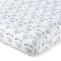 Pink Elephant Crib Bedding Buybuy Baby