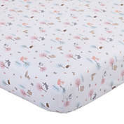 Carter&#39;s Woodland Girl Fitted Crib Sheet in Pink