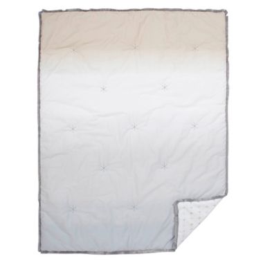 just born&reg; Dream Ombre Quilt in Grey. View a larger version of this product image.