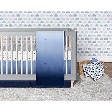 just born&reg; Dream Ombre Quilt in Blue. View a larger version of this product image.