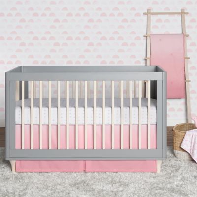 pink crib