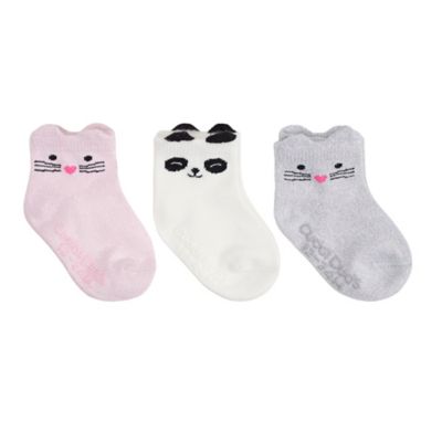 Cuddl Duds® 3-Pack Animal Socks 