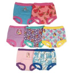 Disney® Princess 7-Pack Training Pants with Potty Chart