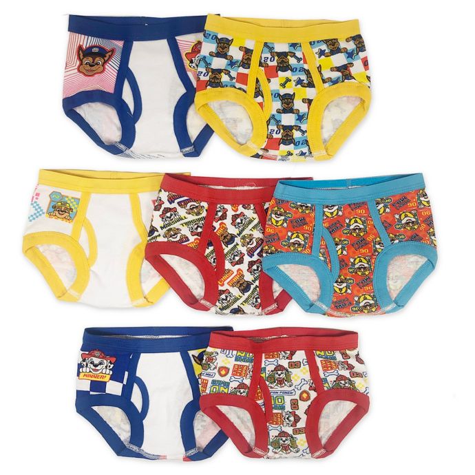 Nickelodeon Paw Patrol 7 Pack Underwear Briefs Bed Bath Beyond