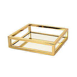 Classic Touch Napkin Holder in Gold