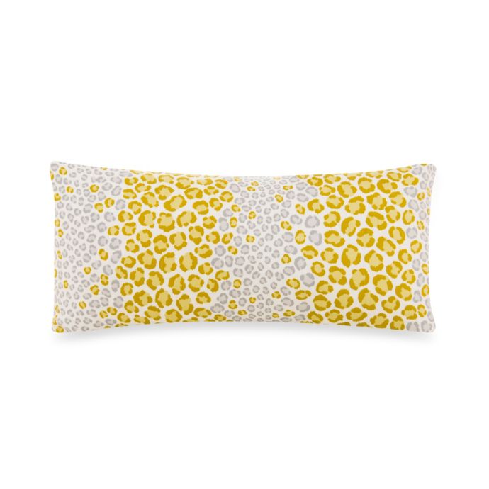 Glenna Jean Cape Town Cheetah Rectangular Throw Pillow In Green