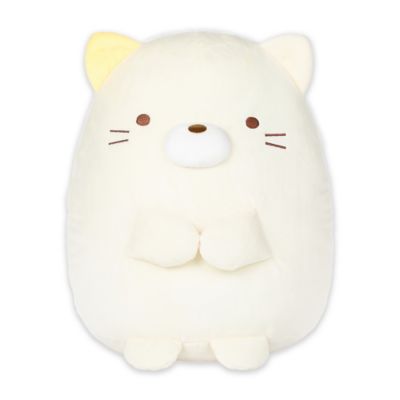 white cat plush toy