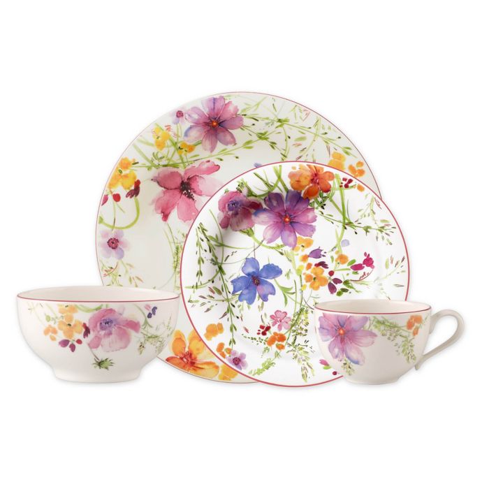 Onleesbaar Compatibel met Verwachting Villeroy & Boch Mariefleur Dinnerware Collection | Bed Bath & Beyond