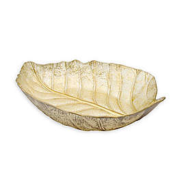 Classic Touch Trophy Leaf Serving Bowl