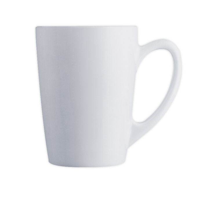 Luminarc White Opal Glass Coffee Mug In White Bed Bath Beyond