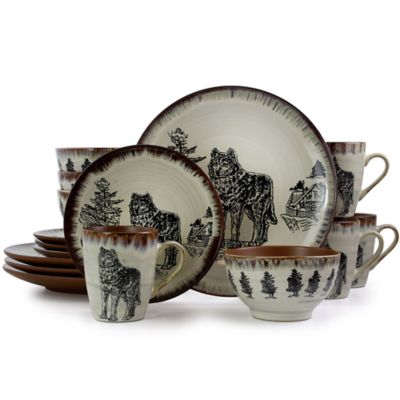 mossy oak dinnerware