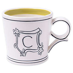 Molly Hatch Monogram Letter "C" 14 oz. Coffee Mug