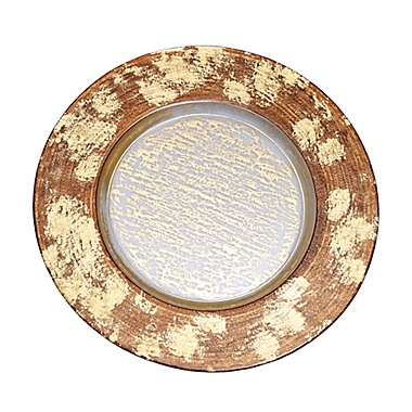 Classic Touch Leopard Charger Plate. View a larger version of this product image.