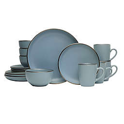 Pfaltzgraff® Hadlee Blue 16-Piece Dinnerware Set