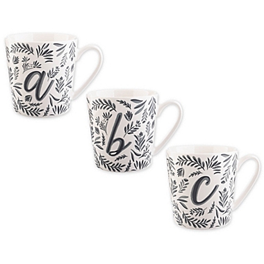 Formations Vine Monogrammed Mug. View a larger version of this product image.