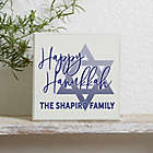 Alternate image 0 for Happy Hanukkah Personalized Shelf Block