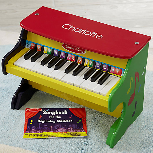 Alternate image 1 for Melissa & Doug® Personalized Learn to Play Piano