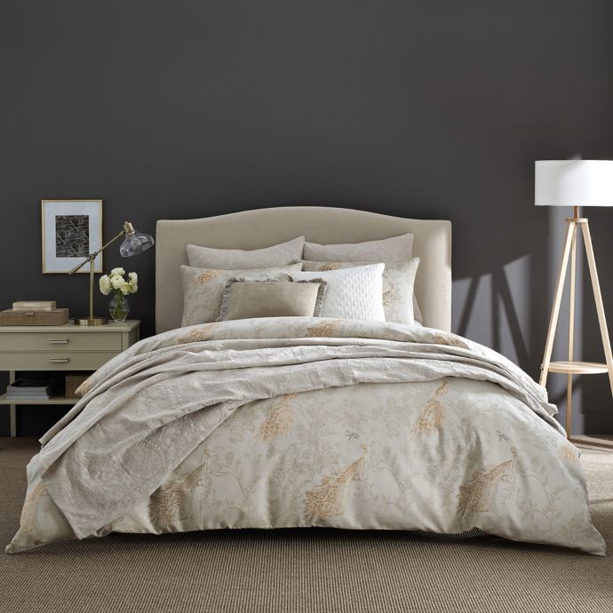 Wamsutta Dawson 3 Piece Comforter Set In Cream Bed Bath Beyond