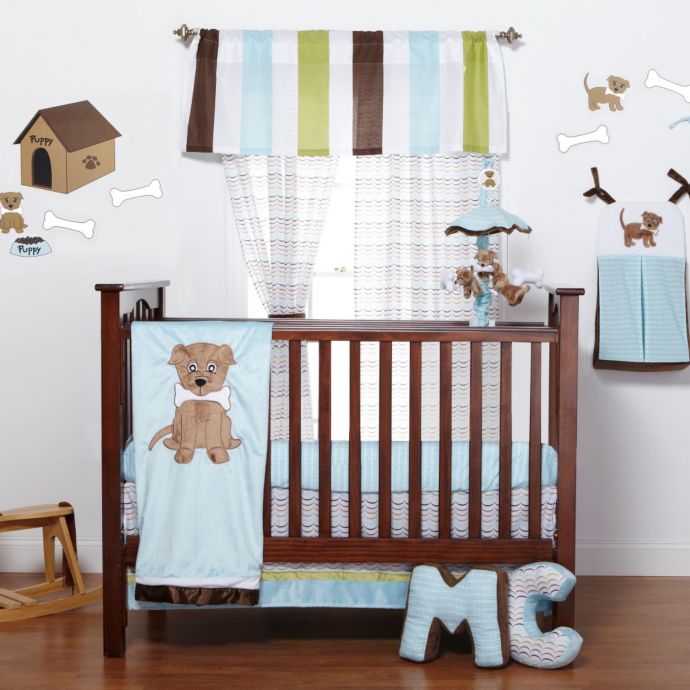 One Grace Place Puppy Pal 8 Piece Crib Bedding Set Bed Bath Beyond