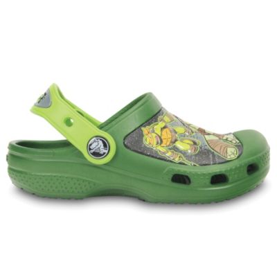 dark green crocs