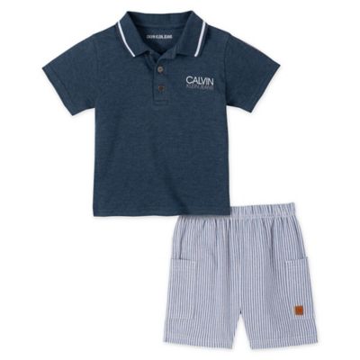 baby blue calvin klein set