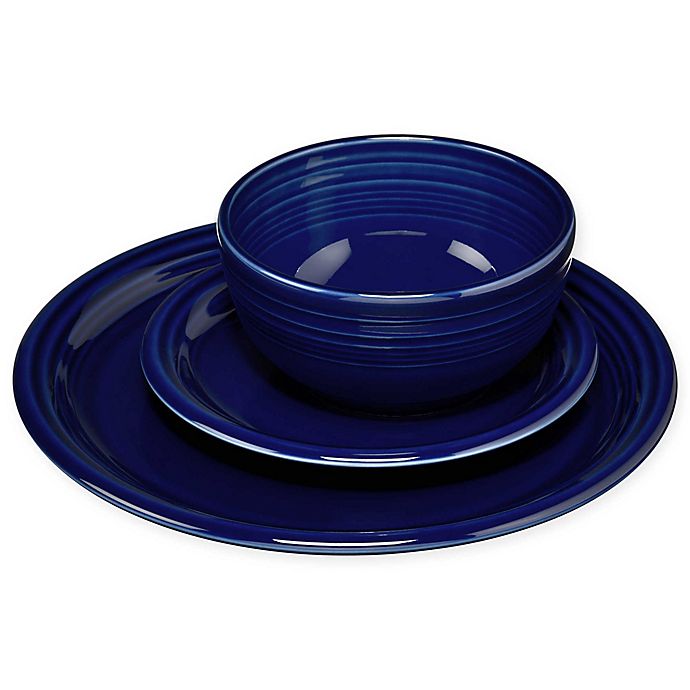 Alternate image 1 for Fiesta® Bistro Dinnerware Collection in Cobalt Blue