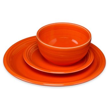 Fiesta&reg; Bistro Dinnerware Collection in Poppy. View a larger version of this product image.
