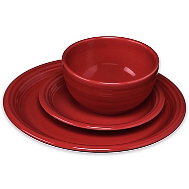 Fiesta&reg; Bistro Dinnerware Collection in Scarlet. View a larger version of this product image.
