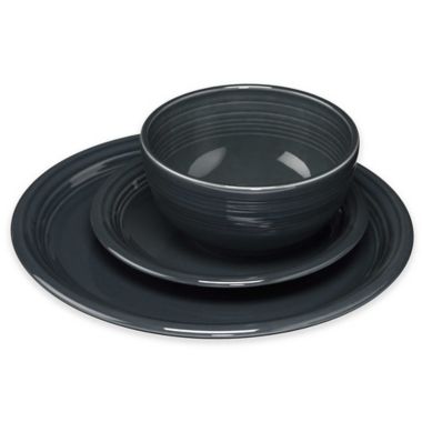 Fiesta&reg; Bistro Dinnerware Collection in Slate. View a larger version of this product image.