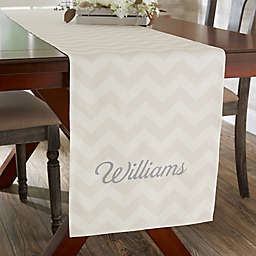 Home Patterns Personalized Table Runner
