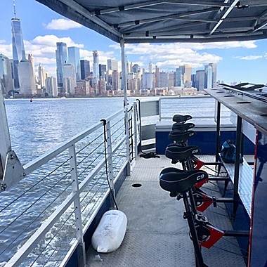 Jersey City NYC Cycleboat Tour by Spur Experiences&reg;. View a larger version of this product image.