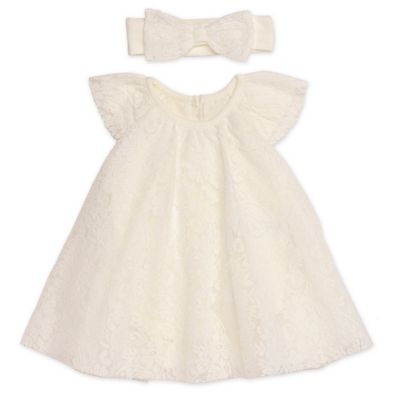 baby dress with matching headband