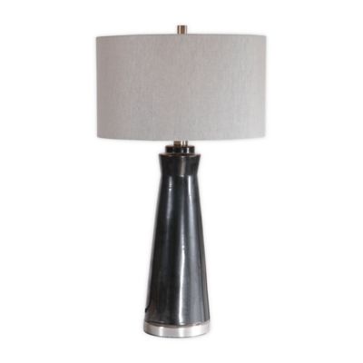 charcoal bedside lamp