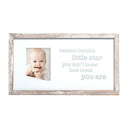 Pearhead® "Twinkle, Twinkle" Picture Frame in White