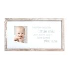 Alternate image 0 for Pearhead&reg; "Twinkle, Twinkle" Picture Frame in White