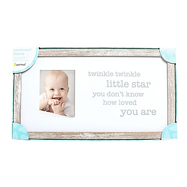 Pearhead&reg; &quot;Twinkle, Twinkle&quot; Picture Frame in White. View a larger version of this product image.
