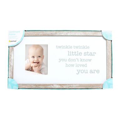 Pearhead&reg; "Twinkle, Twinkle" Picture Frame in White. View a larger version of this product image.