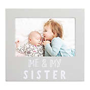 Pearhead&reg; &quot;Sisters&quot; Picture Frame in Grey