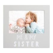 Pearhead&reg; "Sisters" Picture Frame in Grey
