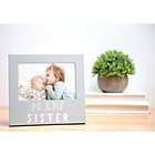 Alternate image 1 for Pearhead&reg; &quot;Sisters&quot; Picture Frame in Grey